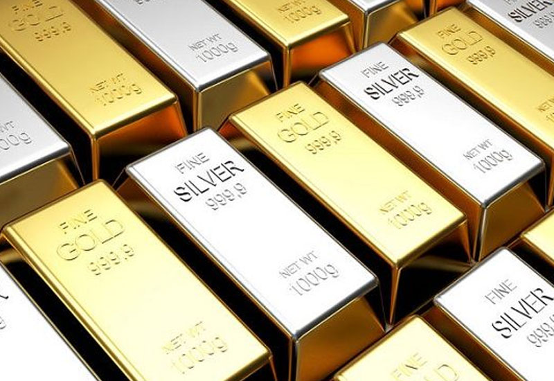 Lingotes de Oro y Plata